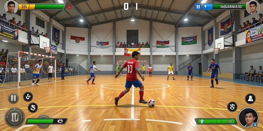 Screenshot memperlihatkan tantangan yang harus dihadapi pemain.