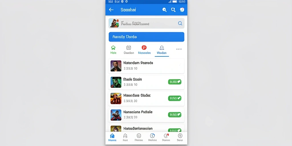 Fitur live chat untuk interaksi pemain.
