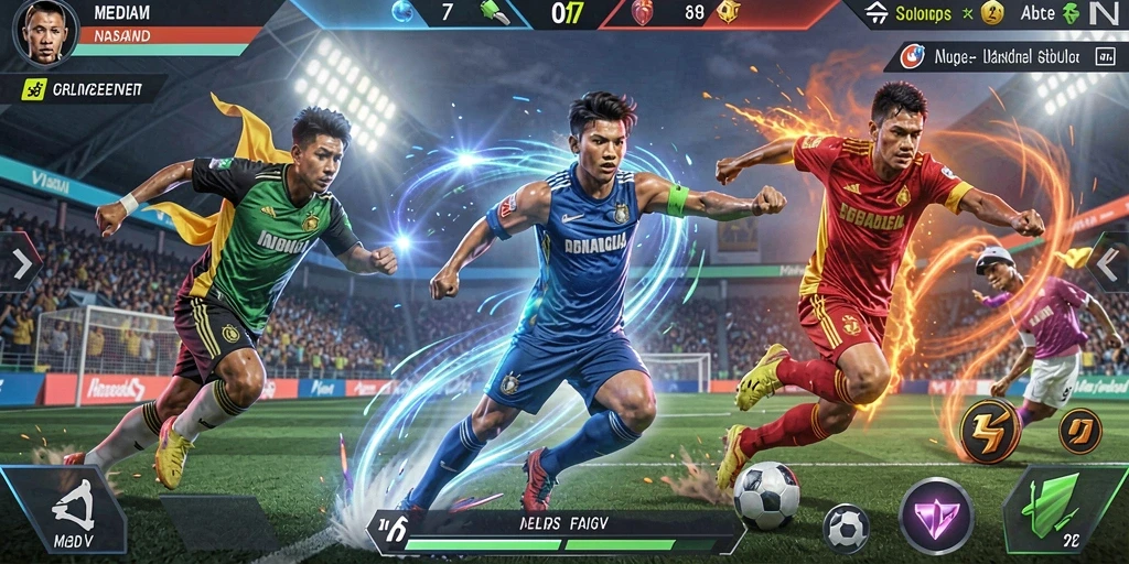 Tangkapan layar dari gameplay yang seru.