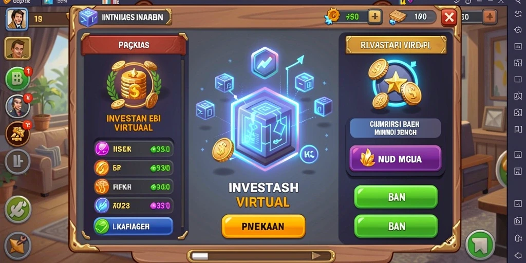 Interaksi sosial yang membuat permainan semakin hidup.