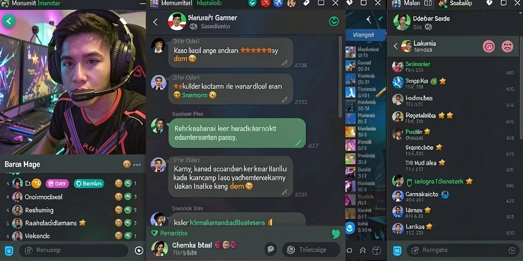 Fitur komunitas yang memudahkan interaksi antar pemain.