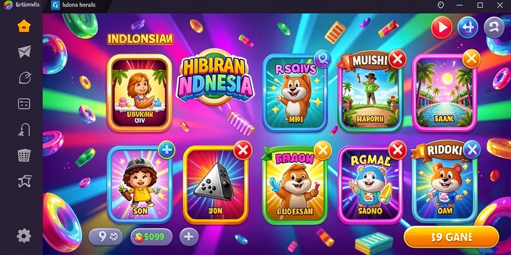 Screenshot memperlihatkan pilihan karakter yang beragam.