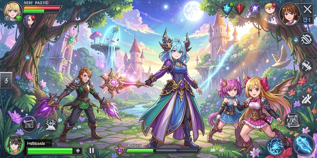 Screenshot menggambarkan variasi tema slot yang tersedia.