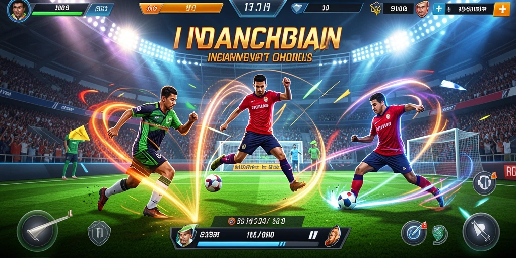 Momen menang yang mendebarkan dengan animasi menarik.