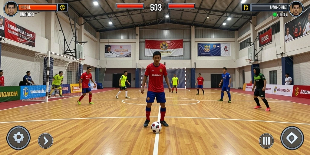 Gambaran fitur interaksi antar pemain yang seru.