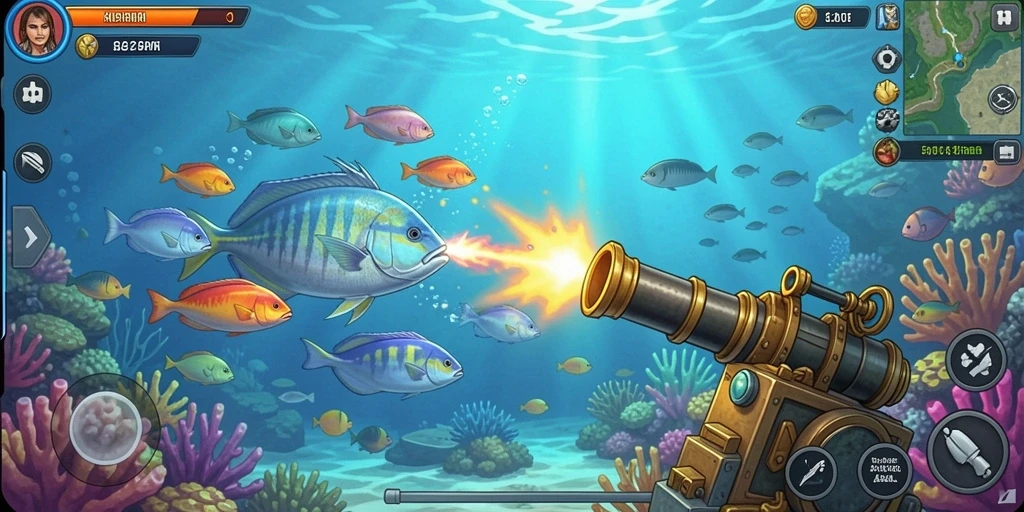 Gameplay yang seru dengan berbagai tantangan menarik.