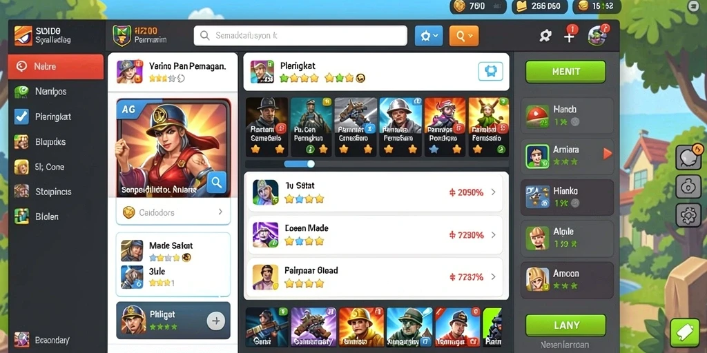 Interaksi sosial yang kuat antar pemain.